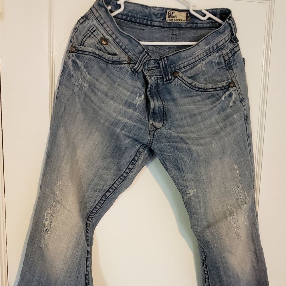Express men BF rock Boot fit miami jeans 33x30
